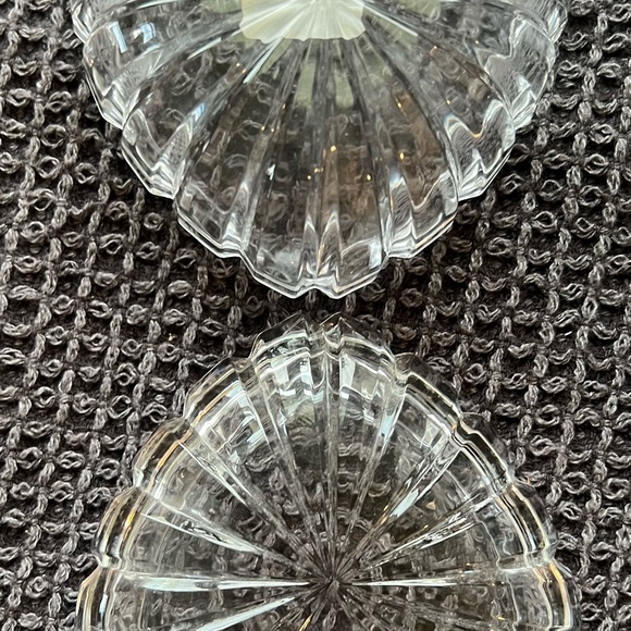 Mikasa Crystal Vintage Heart Shaped Trinket Dish - Picture 4 of 6